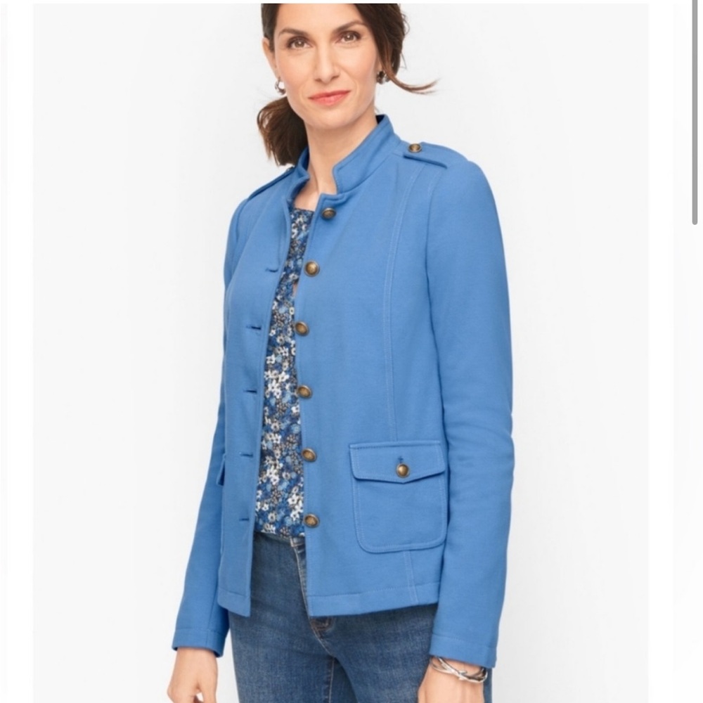 Talbots Jacket Military Style Size 18W Plus Petite
